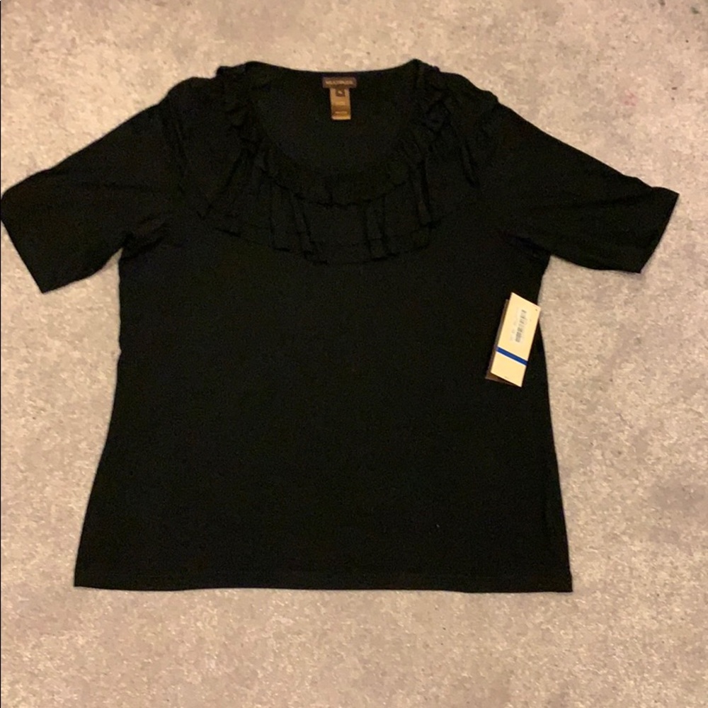 Ruffle blouse NWT